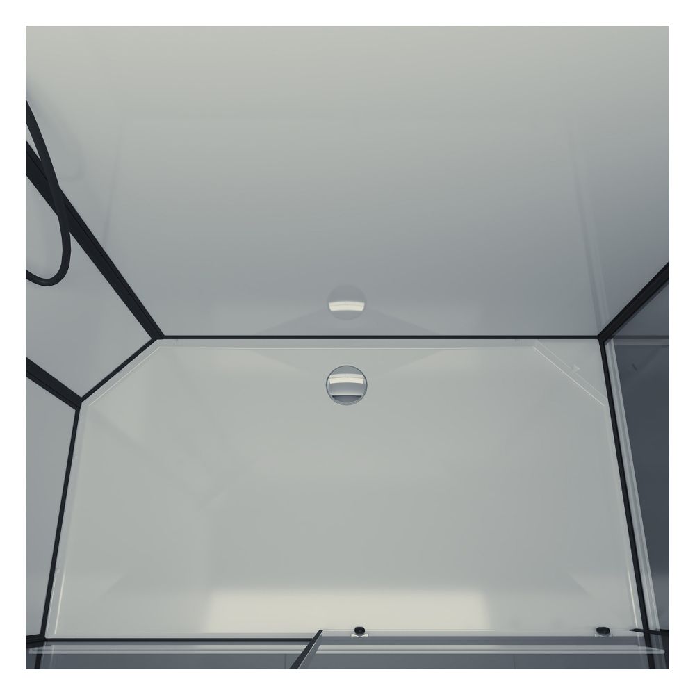 Breuer Komplettdusche als Schiebetür mit Seitenwand 800x1200mm Anschlag links Kla... BREUER-9448031001022 4062963334178 (Abb. 2)